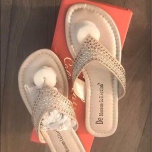 Brand New De Blossom Collection Sandals